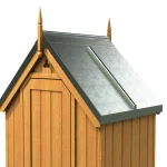 RHS Prestige Traditional Garden Store GRP Roof
