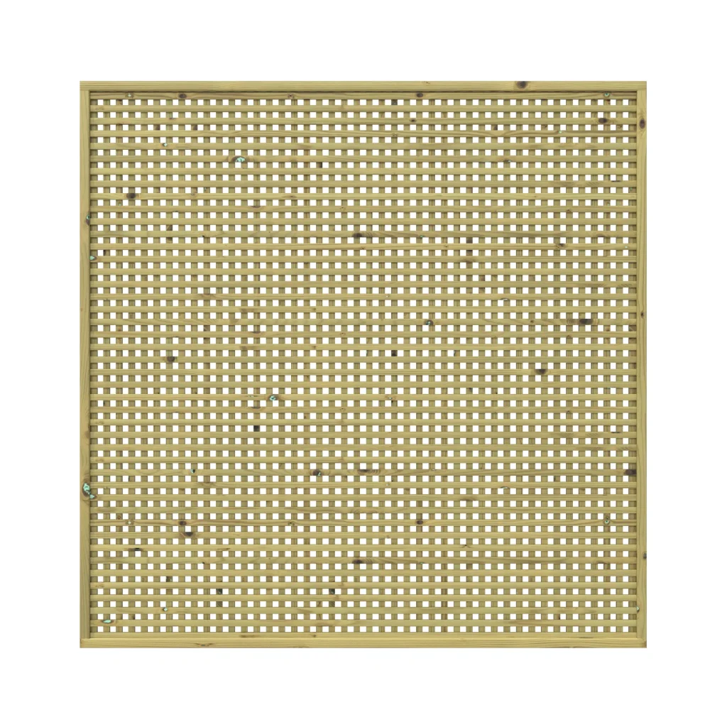 Square Privacy Trellis Natural