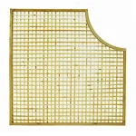 Square Trellis Corner Arch Panel 1800mm high