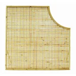 Square Trellis Privacy Corner Arch Panel 1800mm High