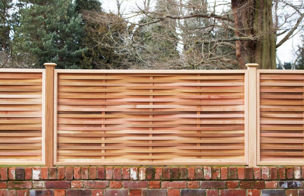 Western Red Cedar Weave Panels