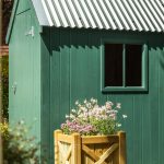 RHS Garden Shed in Dedham Vale - window detail