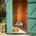 RHS Garden Shed in Dedham Vale - interior