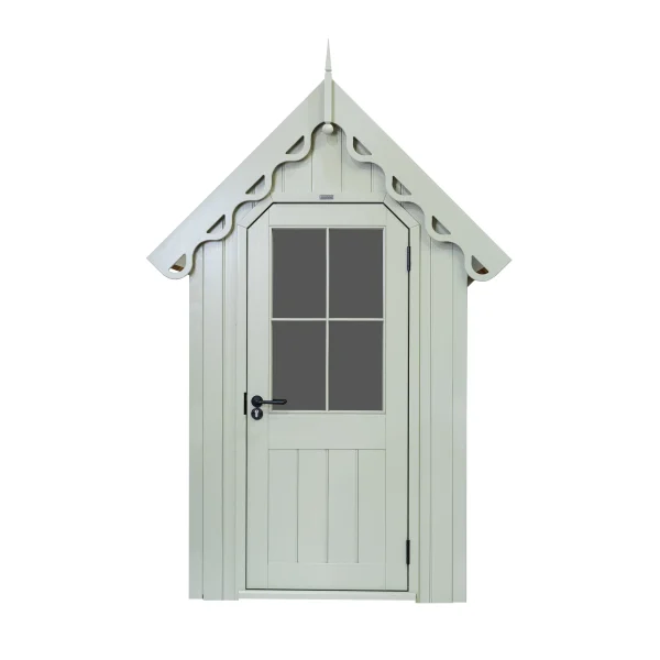 RHS Prestige Victorian Garden Store - painted Manhattan Grey