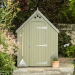 RHS Large Garden Shed in Manhattan Grey