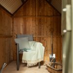 RHS Large Garden Shed in Manhattan Grey - interior