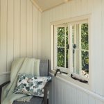 RHS Prestige Garden Shed - bead & butt interior