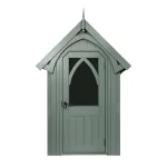 RHS Prestige Albertine Garden Store - painted Greenwich Green