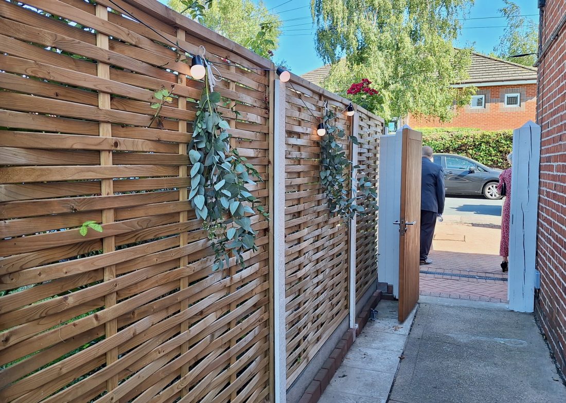 Softwood Weave Fence Panels
