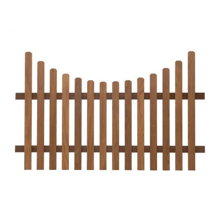 RHS Prestige Concave Chamfered Top Picket Fencing in Thermally Treated Timber