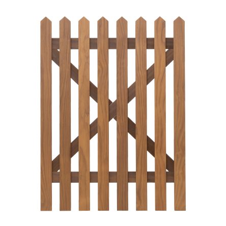 RHS Prestige Pointed Top Picket Gate Front in Thermally Treated 1200mm high