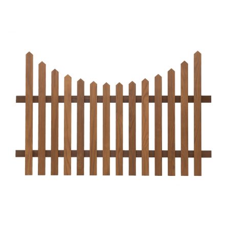 RHS Prestige Concave Pointed Top Picket Fencing in Thermally Treated Timber