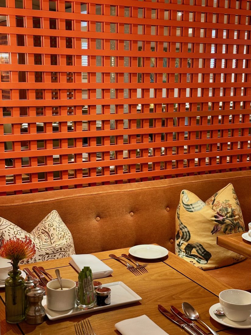 Mirrored Trellis in The Bloomsbury Hotel