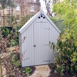 RHS Large Garden Shed in Stone