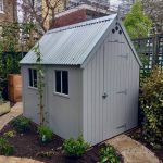 RHS Large Garden Shed in Stone