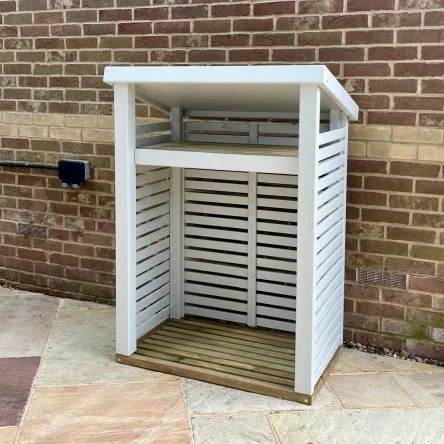 RHS City Log Store in Orford Cream