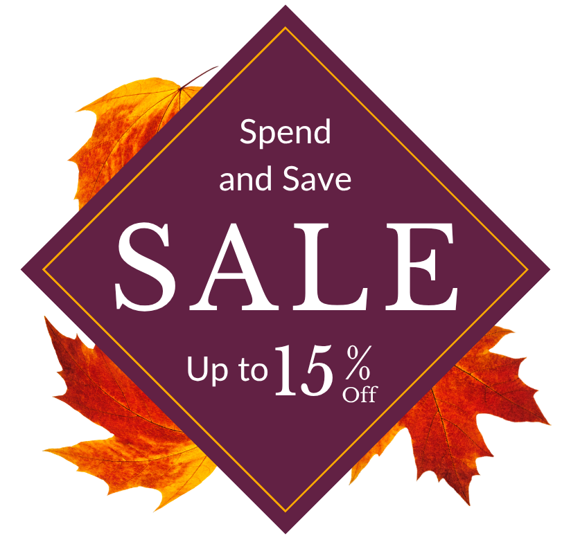 Spend and Save Sale Graphic